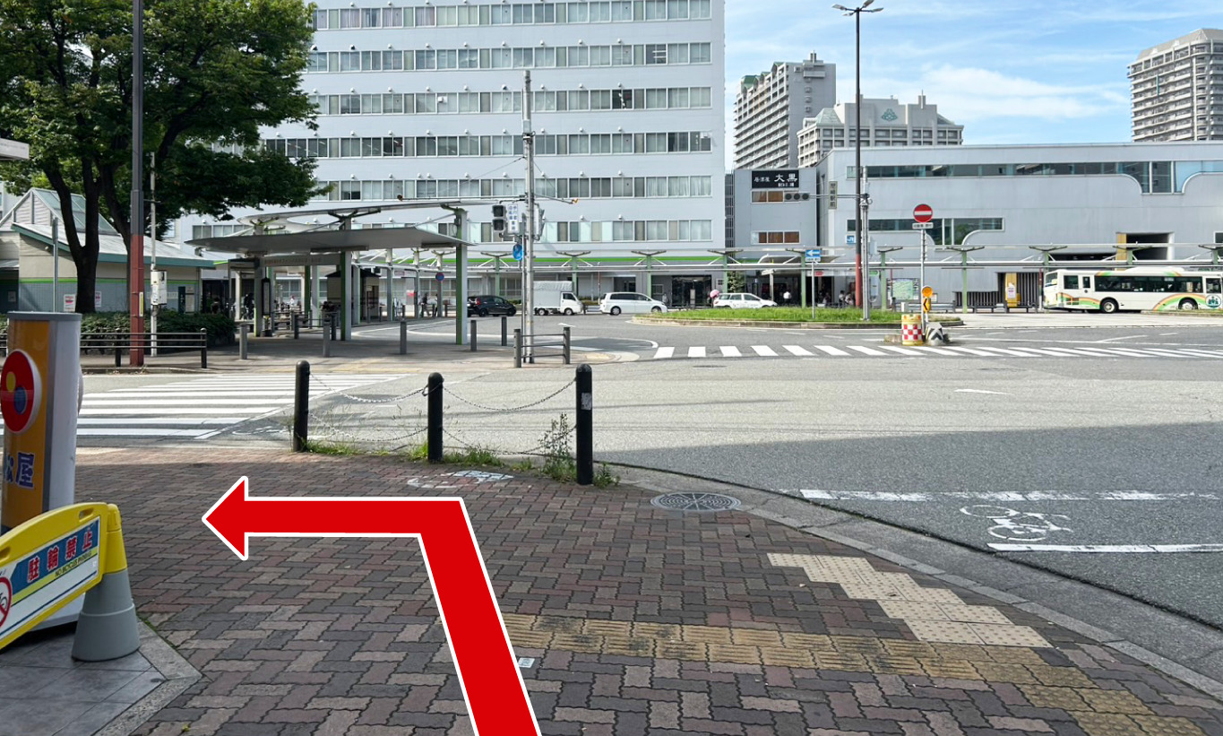 駐車場への行き方