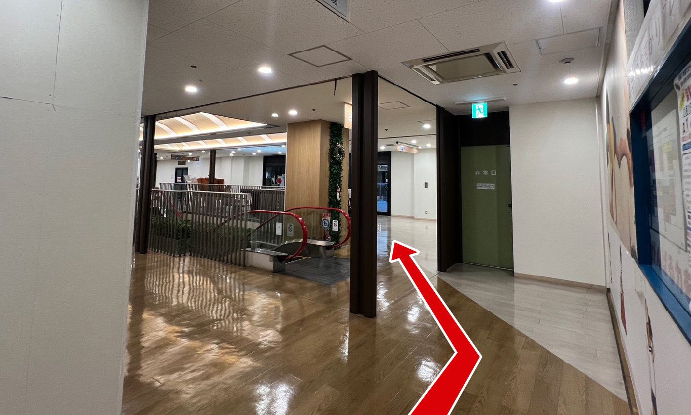 駐車場への行き方