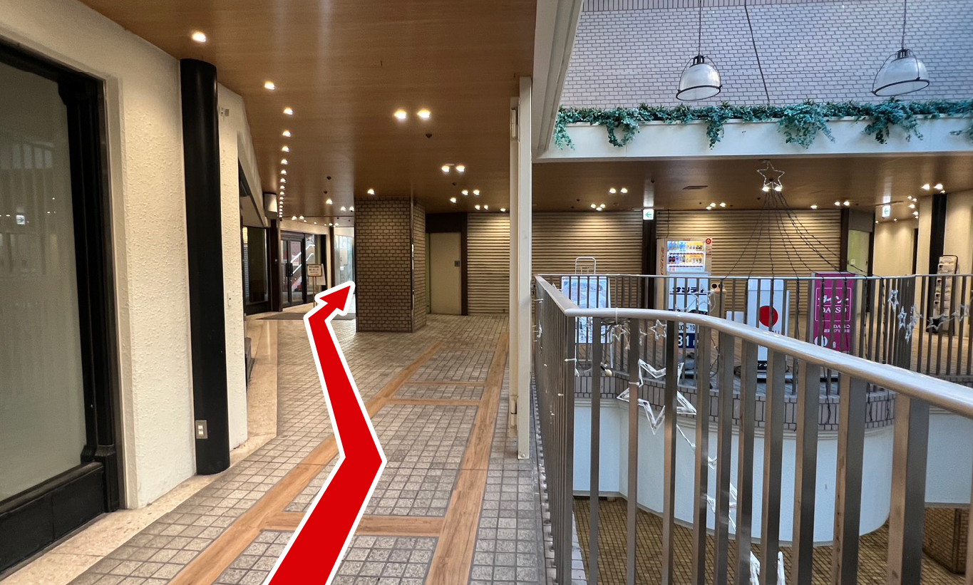 駐車場への行き方