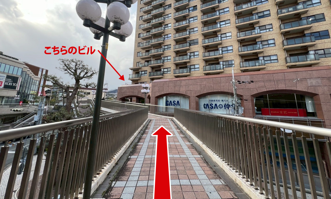駐車場への行き方