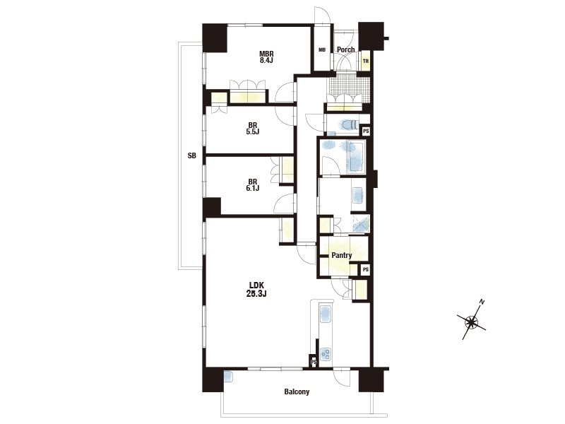 【CASA】 エルグレース彩都箕面C棟 【間取り図】お気軽にお問い合わせください♪
