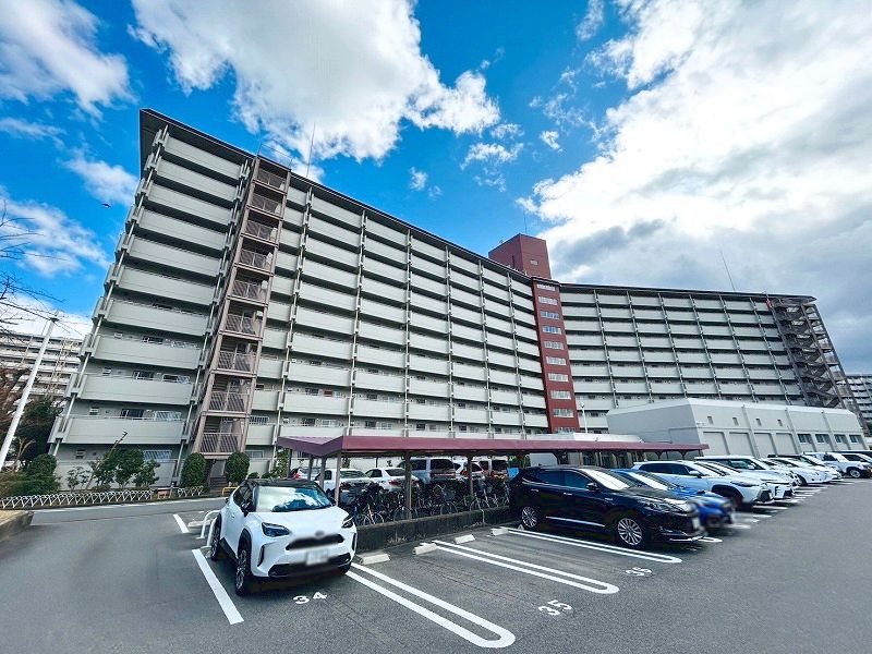 向島ニュータウン第3街区G棟 周辺に高い建物がなく眺望良好