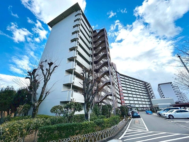 向島ニュータウン第3街区G棟 バルコニー南向きで日当たり良好