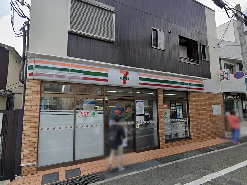 【CASA】ライオンズマンション雲雀丘花屋敷第二 セブンイレブン 阪急雲雀丘花屋敷駅前店