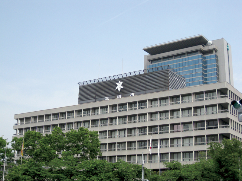 【CASA】レ・ジェイド高槻≪駅徒歩圏×大阪北摂を一望する上質な暮らし≫ 高槻市役所 本館・総合センター