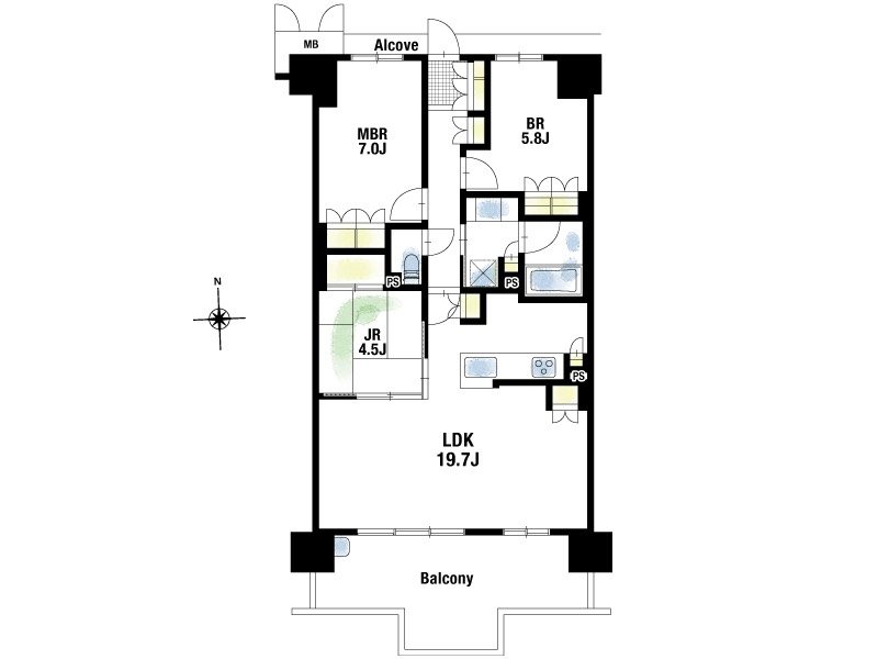 【CASA】 グランドパレス彩都あさぎ 【間取り図】お気軽にお問い合わせください♪