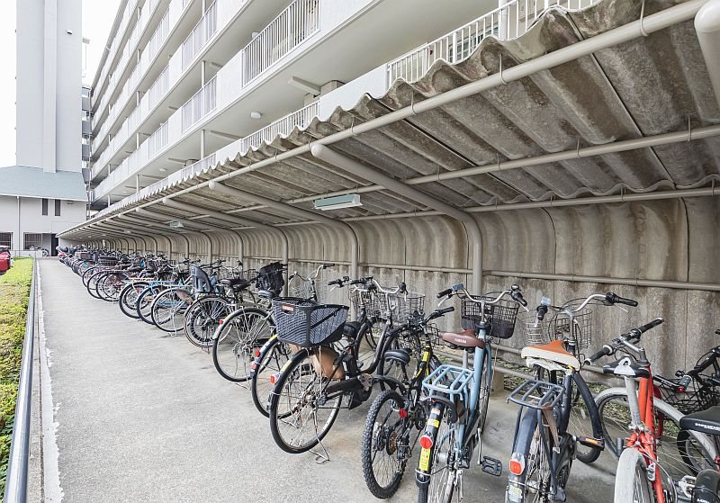 【CASA】藤和コアティ高槻ハイタウンコアB棟 【自転車置き場】年額500円/空有