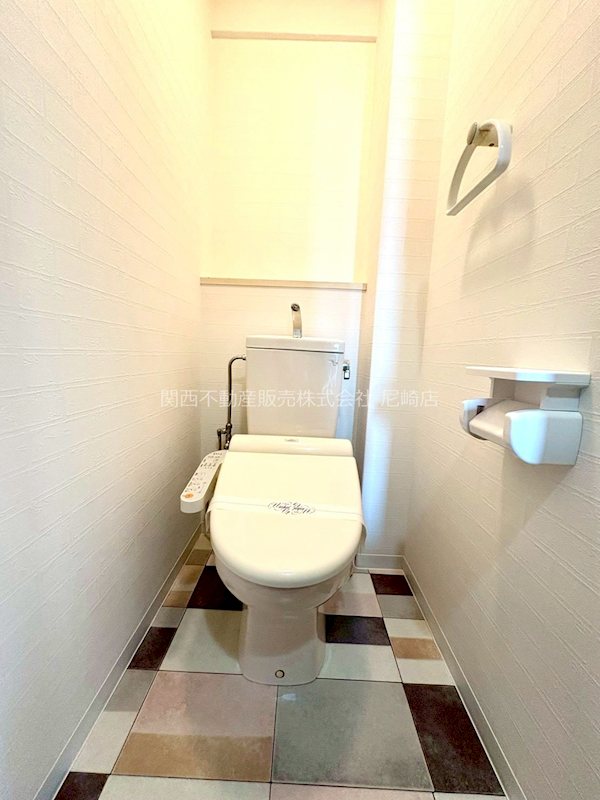 パルメーラ立花南 清潔感のあるトイレで、毎日快適にご利用いただけます。