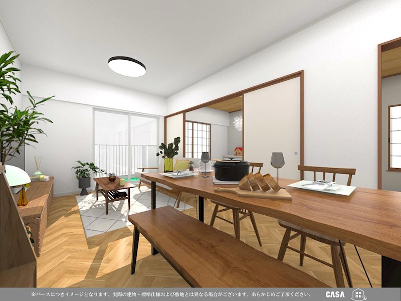 【CASA】イトーピア高槻松が丘B棟  弊社内にリフォーム専門部署がございますので、物件の仲介からリフォームまで一社完結で対応いたします！