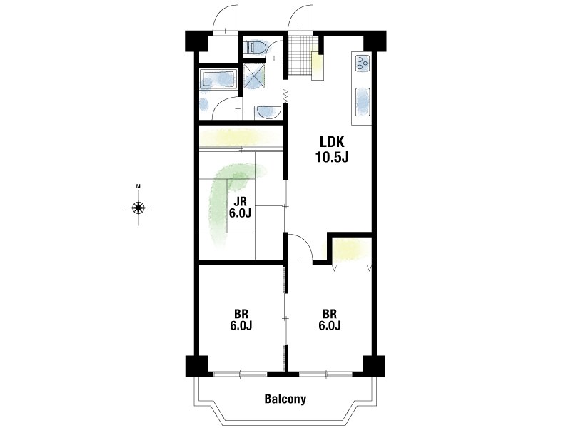 【CASA】ローレルハイツ茨木総持寺2号棟  現在空き家につき、お好きな時間にご内覧可能です♪まずは一度お問い合わせください。お待ちしております♪