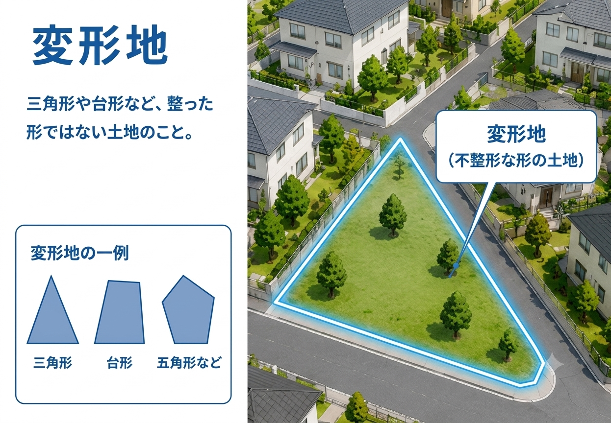 変形地